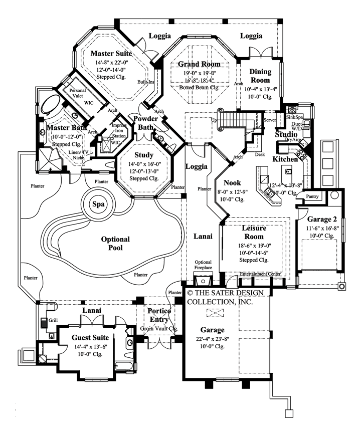sunningdale cove-main level floor plan-#6660