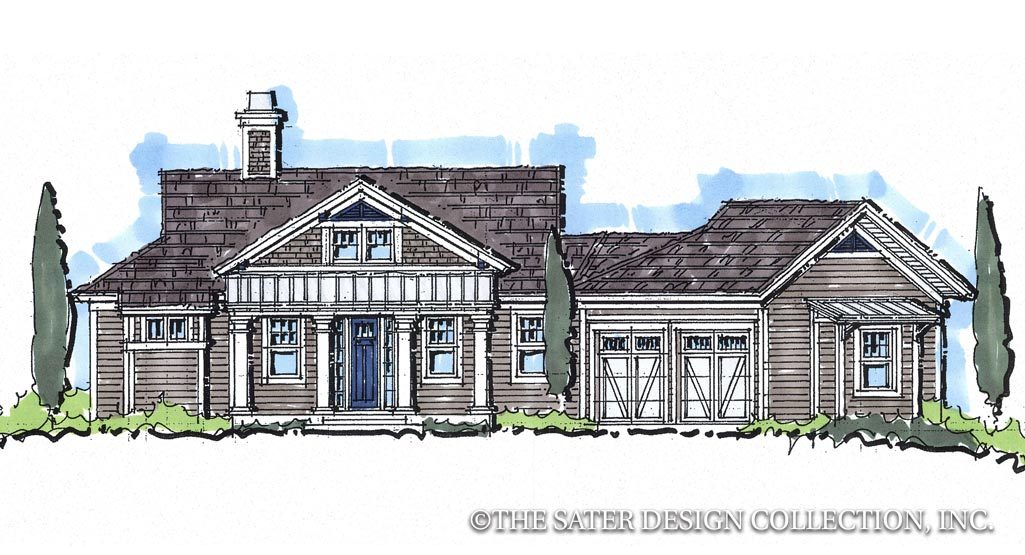 Tamarack House Plan Sater Design Collection
