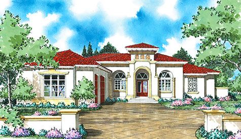 Spanish Colonial Home Plans