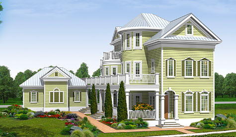 Three-Story Home Plans