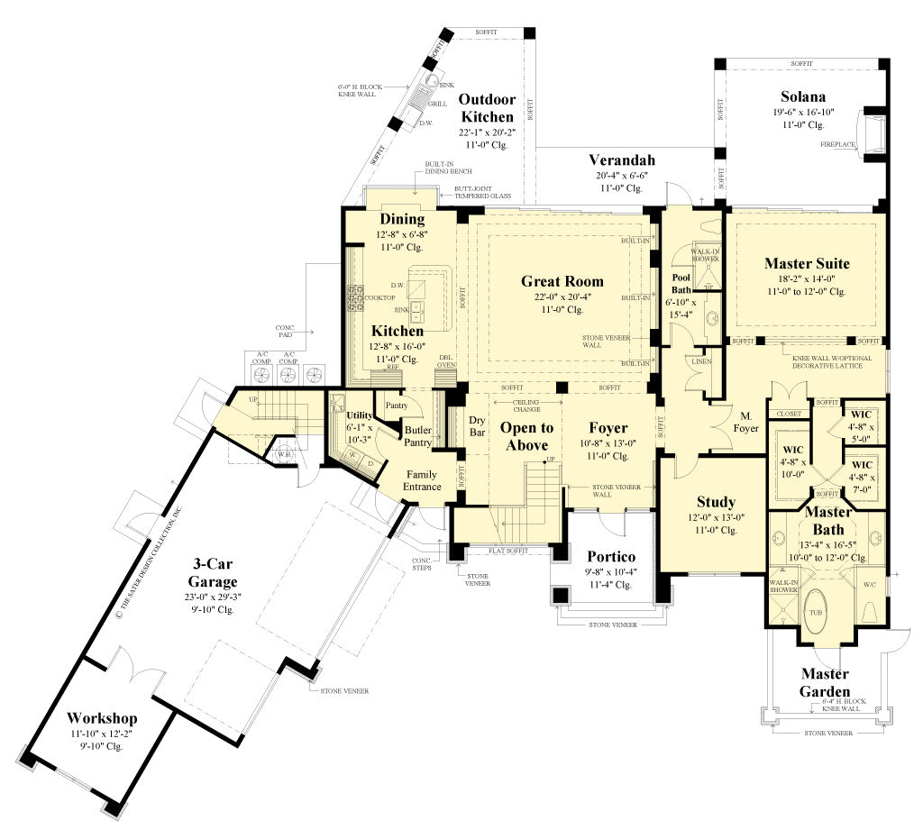 6975 First Floor Plan