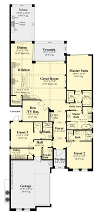 9011 First Floor Plan