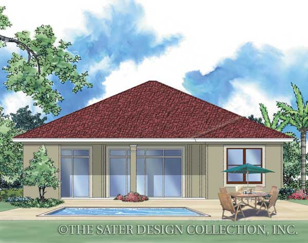 Florianne-Rear Elevation-Plan #6514