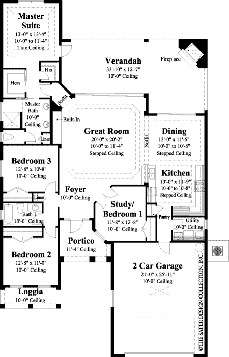 Modena-Main Level Floor Plan-#6517