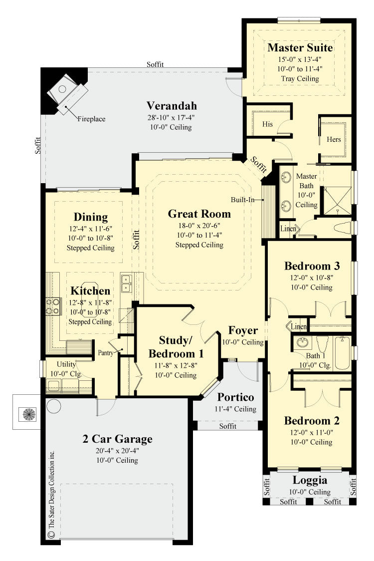 Gables Farmhouse floor plan