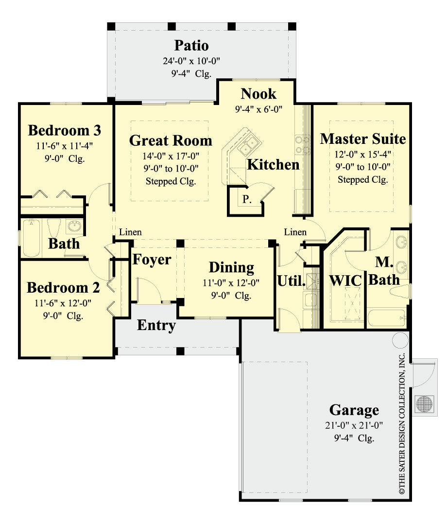 Auburn main floor plan
