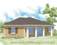 Calhoun-Rear Elevation-Plan #6526