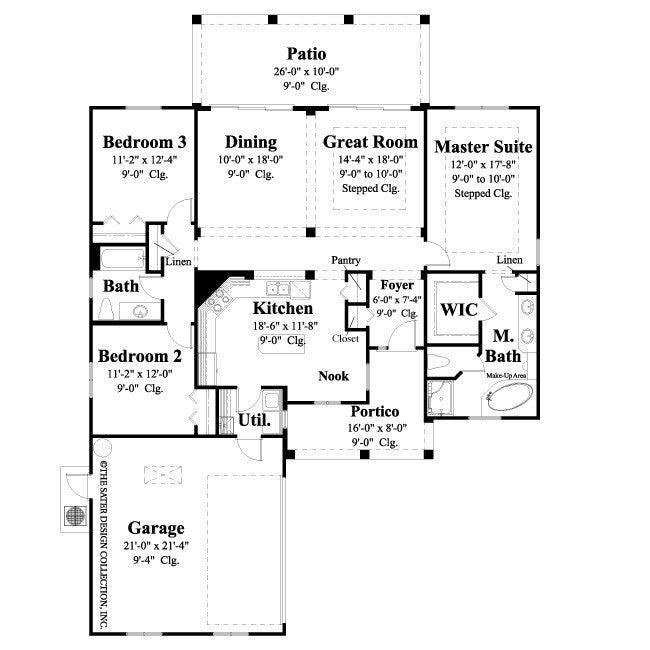 Gervis-Main Level Floor Plan- #6530