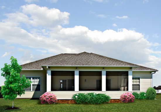 Gervis-Rear Elevation-Plan #6530