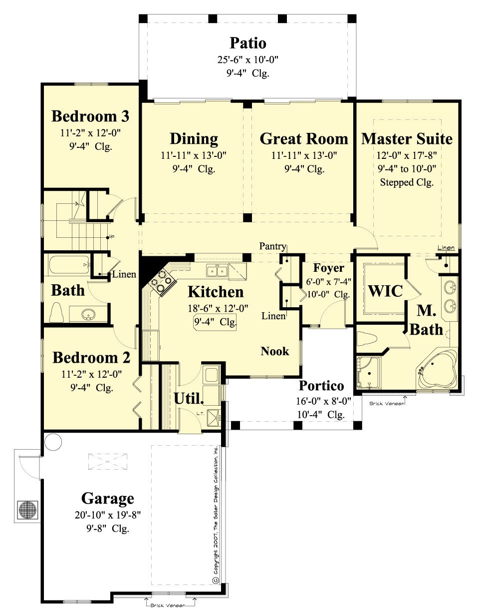 josephine home - main level floor plan -#6533