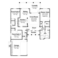 Marquette-Main Level Floor Plan-#6536