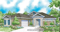 Villard-Front Elevation-Plan #6543