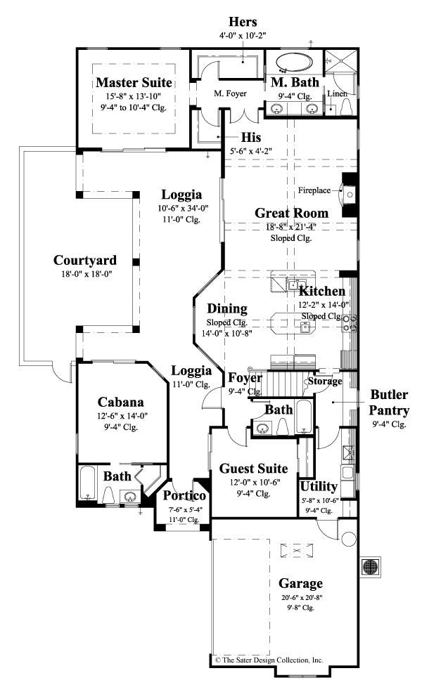Melito-Lower Level Floor Plan-Plan #6555