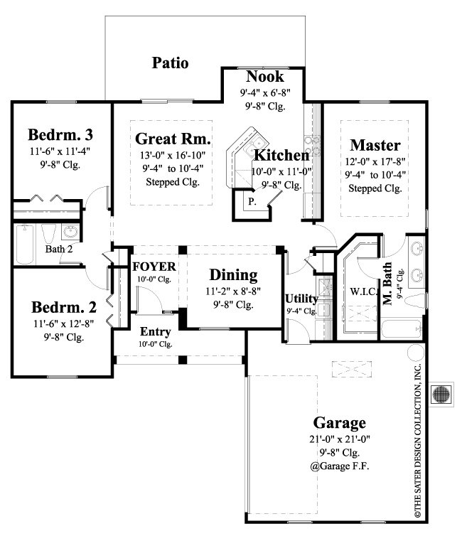 Easley-Main Level Floor Plan-#6557