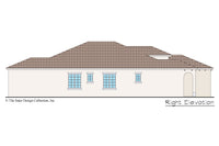 Bonito home design right elevation