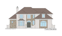 Maynard House Plan front elevation