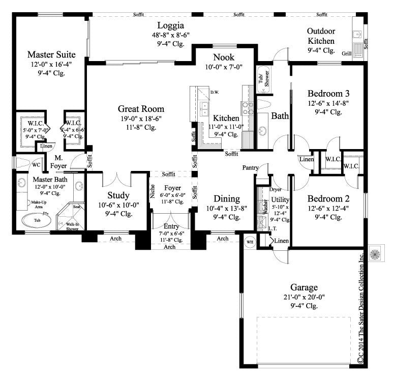 Catania Home Floor Plan - Plan #6573