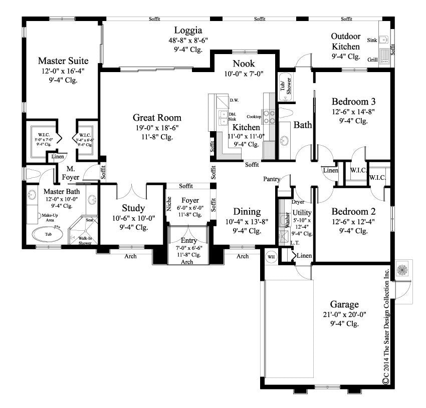 Plan #6575-Floor plan-Braedan