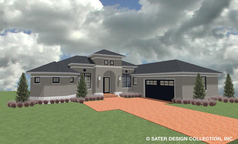 Prescott House Plan Sater Design Collection