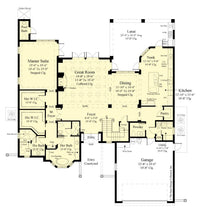 Belcourt Home Main Floor Plan #6583