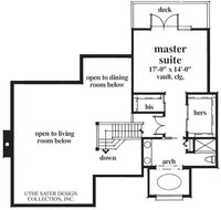 Spyglass Hill-Upper Level floor plan