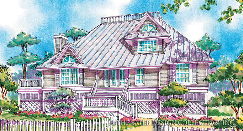 Spyglass Hill-Front Rendering-Plan #6615