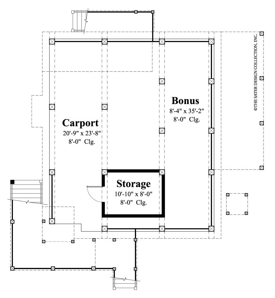 Runaway Bay-Lower Level Floor Plan #6616