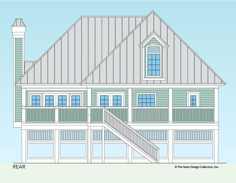 Tradewind Court House Plan Sater Design