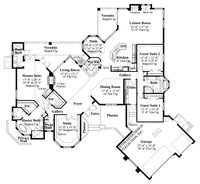Innsbrook Place Main Level Floor Plan - #6634