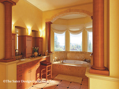 Hillcrest Ridge Master Bathroom Image - Plan #6651
