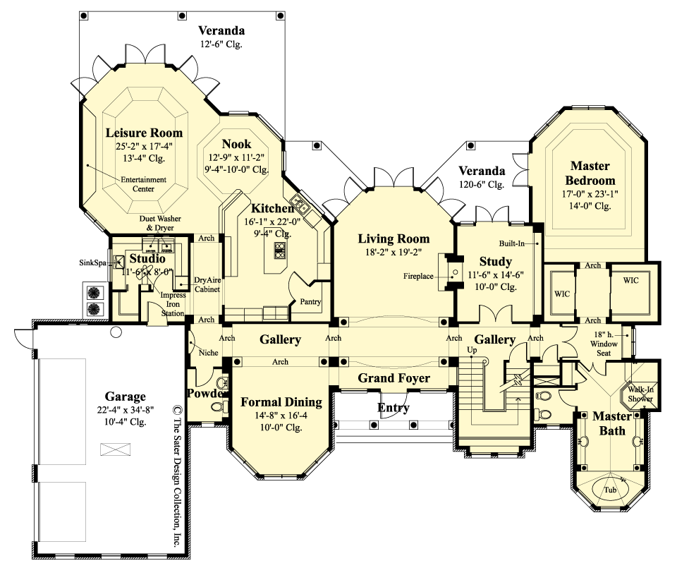 Hillcrest Ridge Main Level Floor Plan -#6651