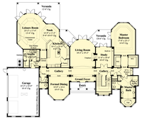 Hillcrest Ridge Main Level Floor Plan -#6651