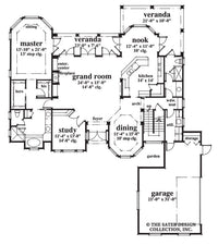 Elk River Lane-Main Floor Plan-Plan #6652