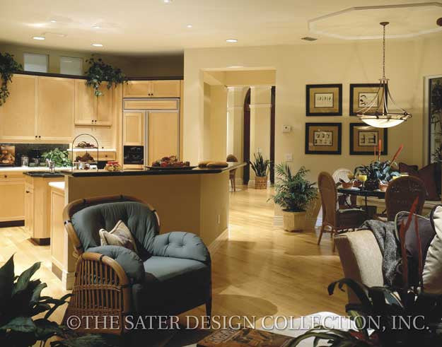 Wentworth Trail-Family Rm-Kitchen-Plan #6653