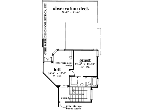Wentworth Trail-Upper Level Floor Plan-#6653