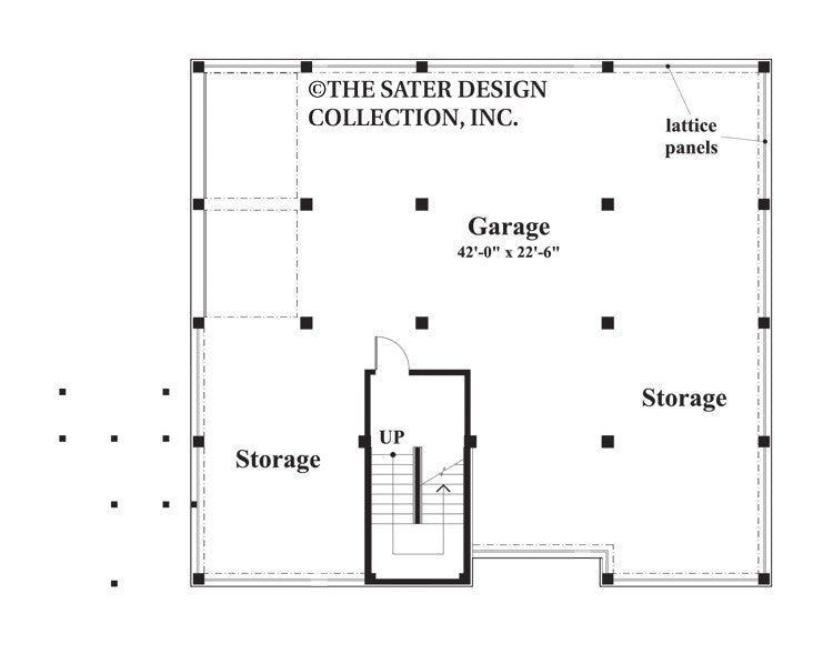Nassau Cove-Lower Level Floor Plan-Plan 6654