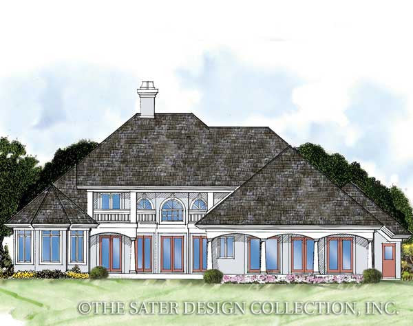 Stoney Creek Way-Rear Elevation-Plan #6656