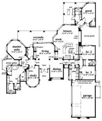 Spring Hill Lane-Floor Plan-Plan #6661