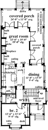 Shadow Lane-Main Level Floor Plan-#6686