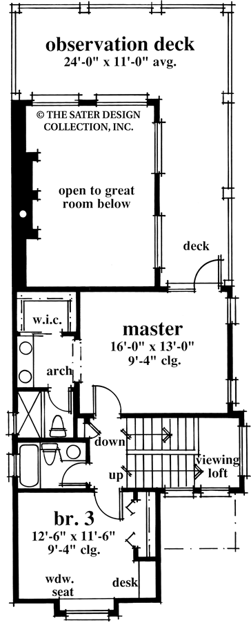 Shadow Lane-Upper Level Floor Plan-#6686