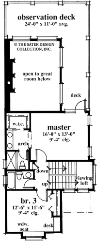 Shadow Lane-Upper Level Floor Plan-#6686
