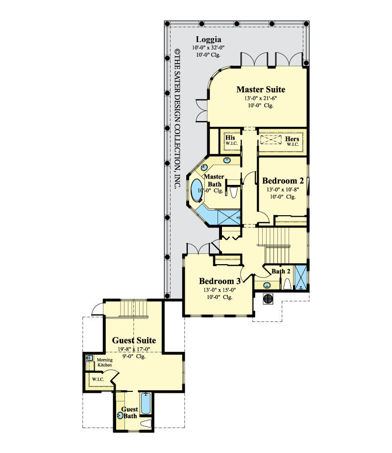 Wulfert Point second floor plan