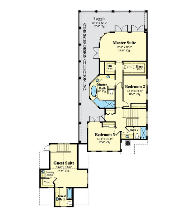 Wulfert Point second floor plan