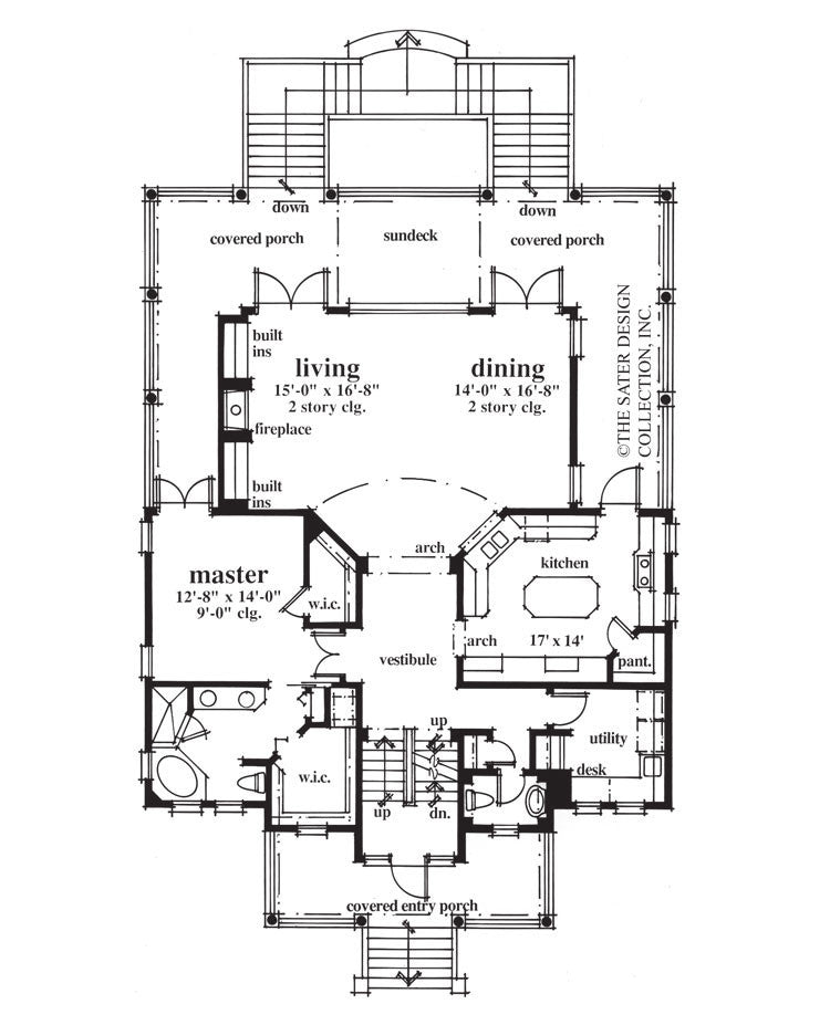 Hemingway Lane-Main Floor Plan-Plan #6689