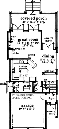 Georgetown Cove-Main Floor Plan-Plan #6690