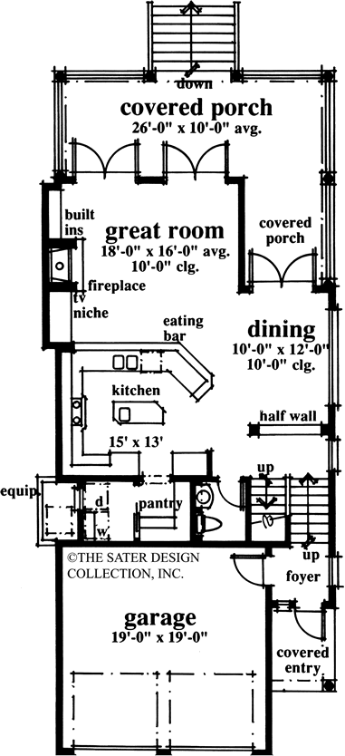 Georgetown Cove-Main Floor Plan-Plan #6690