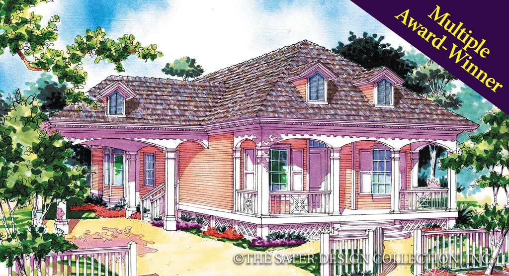 Cayman Court House Plan Sater Design