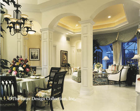 Esmerelda Court-Dining/Living Room-Plan#6737