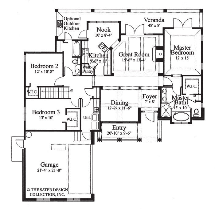 westdale court floor plan-plan #6744