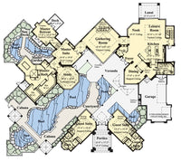 Windsor Court-Main Level Floor Plan